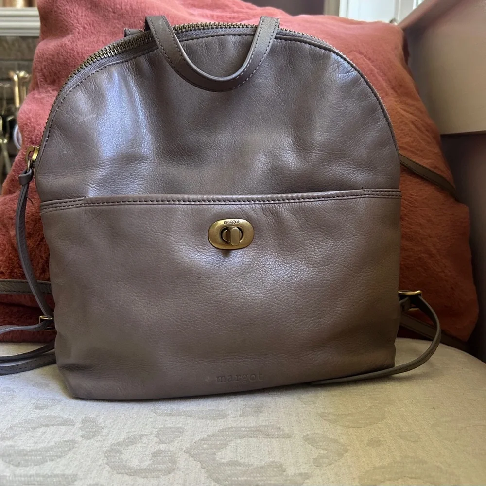 margot taupe backpack
